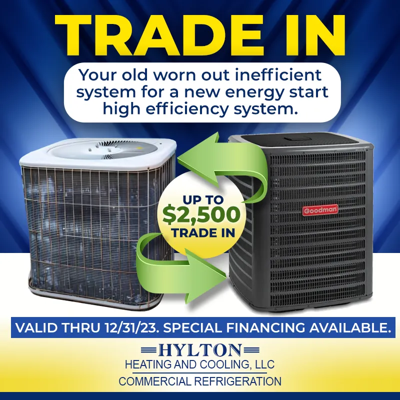 Residential HVAC Trade-in offer