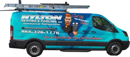 Hylton Heating and Cooling van
